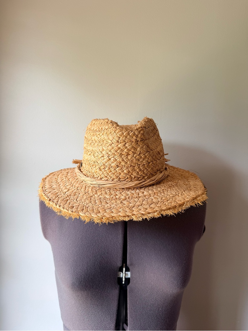 Capelli of New York Natural Straw Raffia Sun Hat
